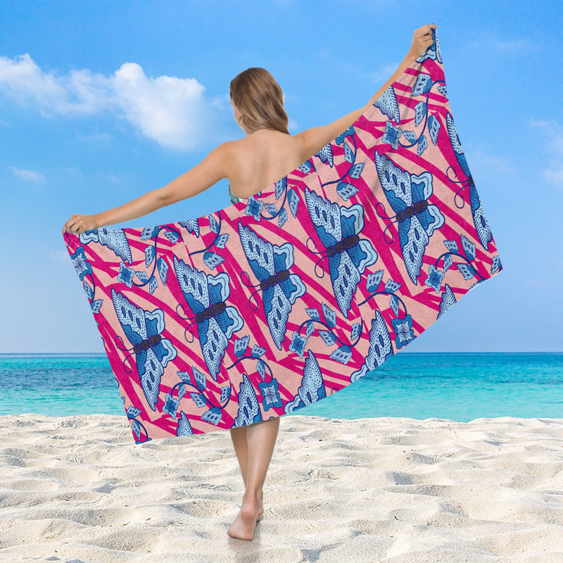 Women's beach towel by Luvikno
