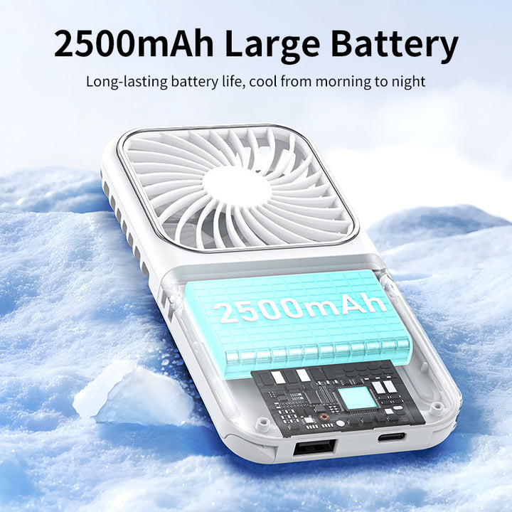 Unisex Bærbar Oppladbar Mini Vifte Luvikno
