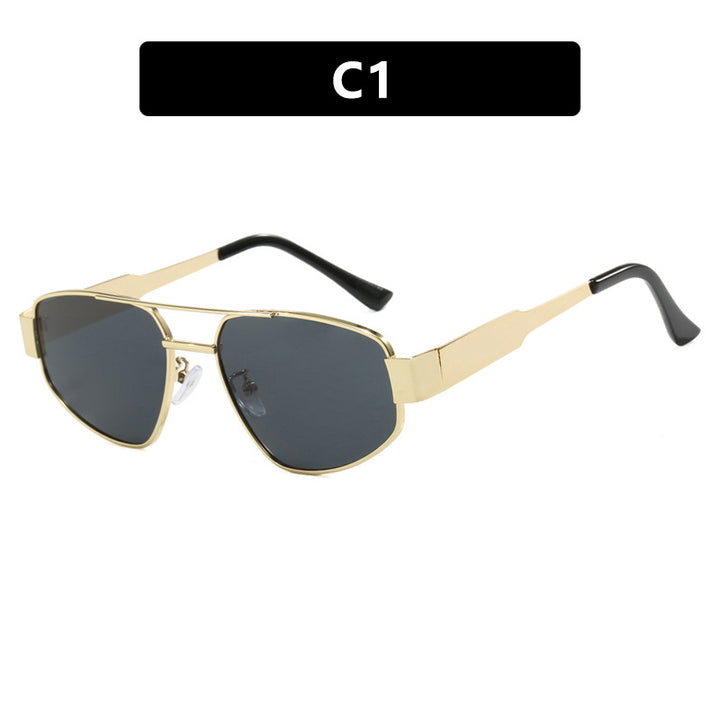 Dame stilige oversized solbeskyttelsesbriller Luvikno