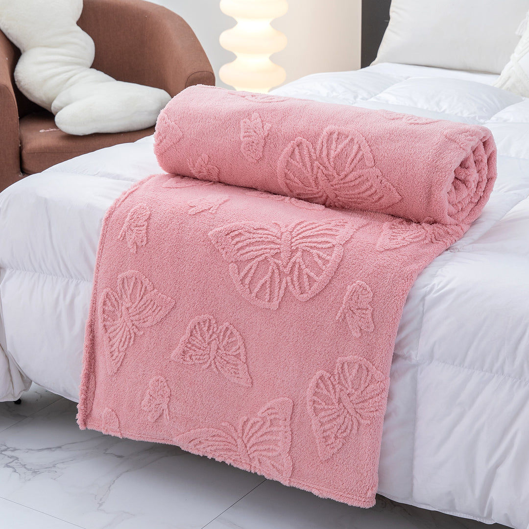Dame Cozy blandingsvevde teppe Luvikno