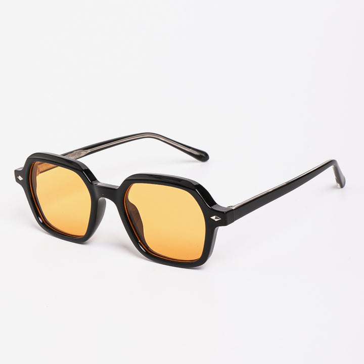 Dame moteriktig solbrille i stilig oktagon-design Luvikno
