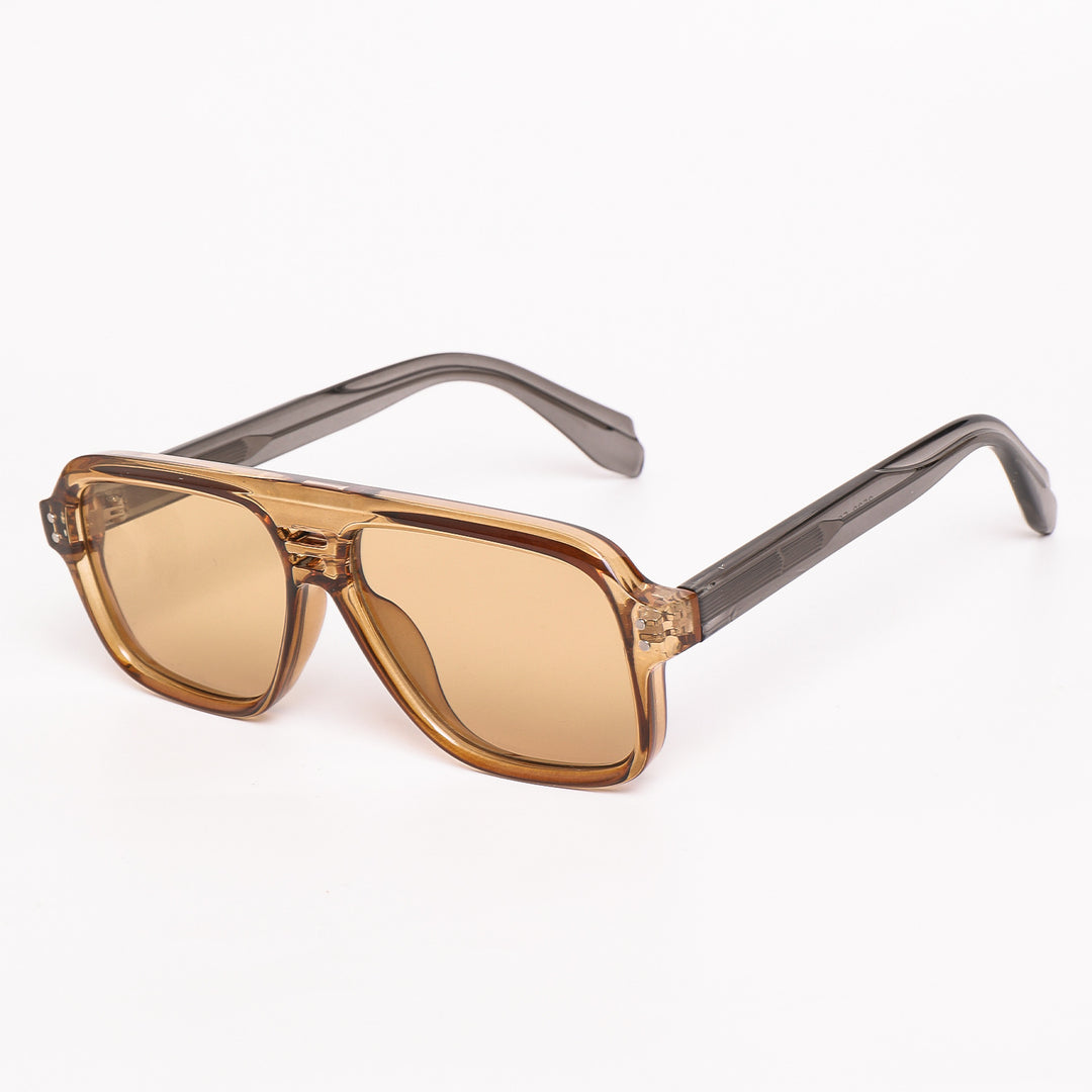 Dame solbrille i moderne retrostil med unikt mønster Luvikno