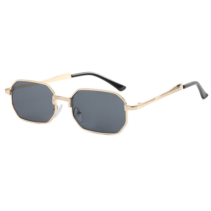 Dame fashionable bifokalbrille med edel metallramme Luvikno