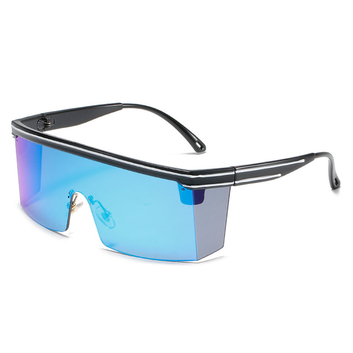 Dame Sporty solbriller med futuristisk design og uforstyrret synsfelt Luvikno