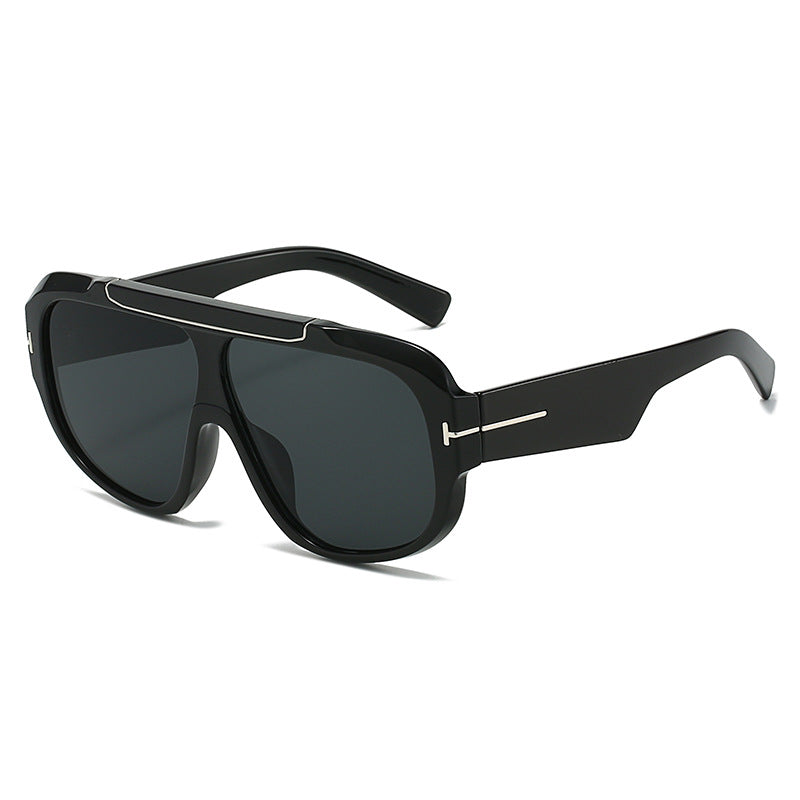 Dame sporty solbriller med stilfullt fullrammedesign Luvikno