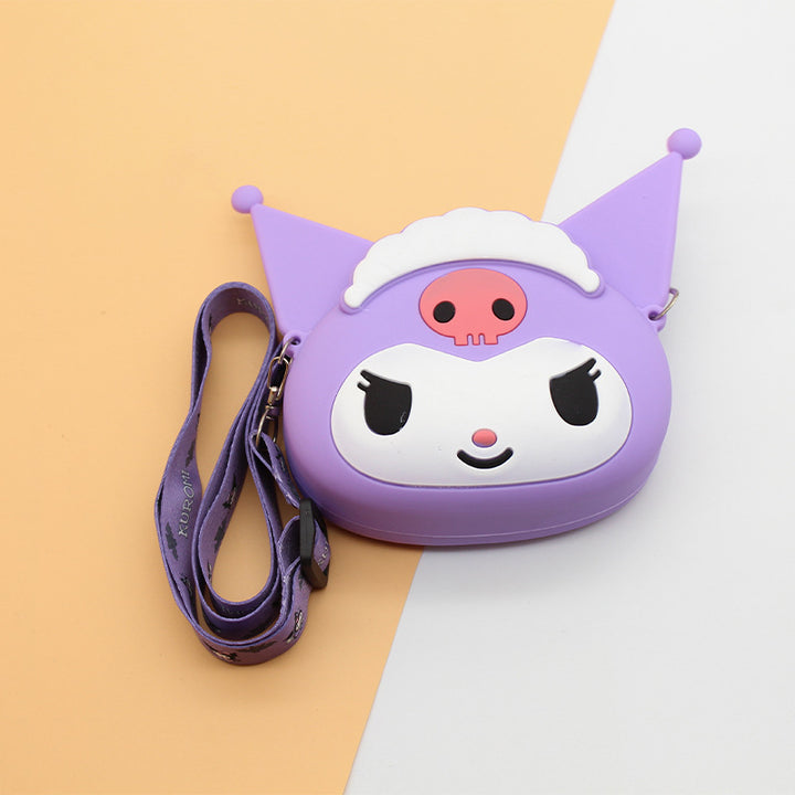 Dame Cartoon Messenger Bag i silikon Luvikno