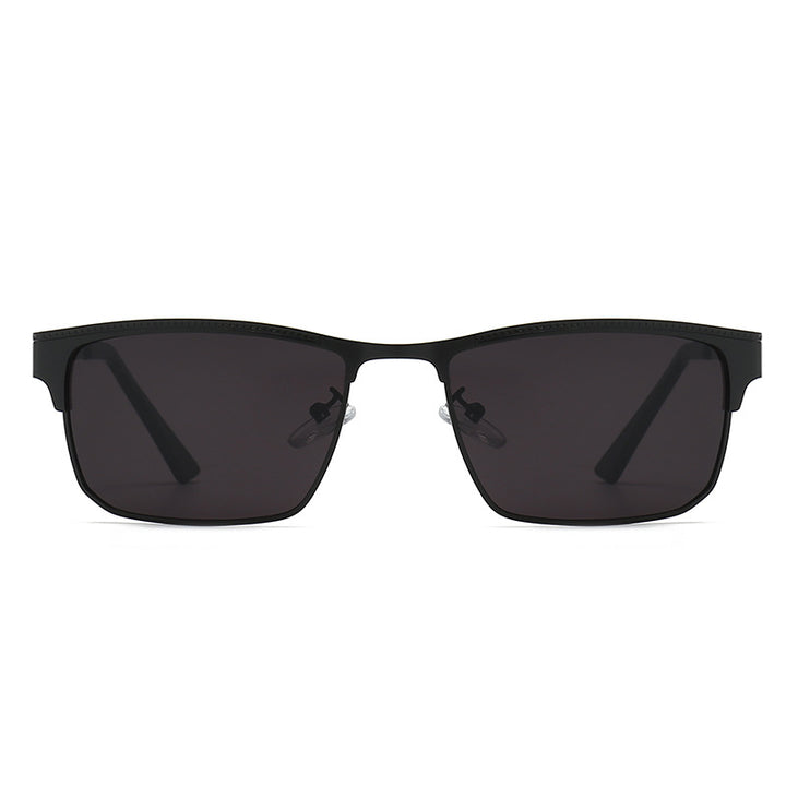 Dame kvadratisk solbrille med en stilig ramme og optimal UV-beskyttelse Luvikno