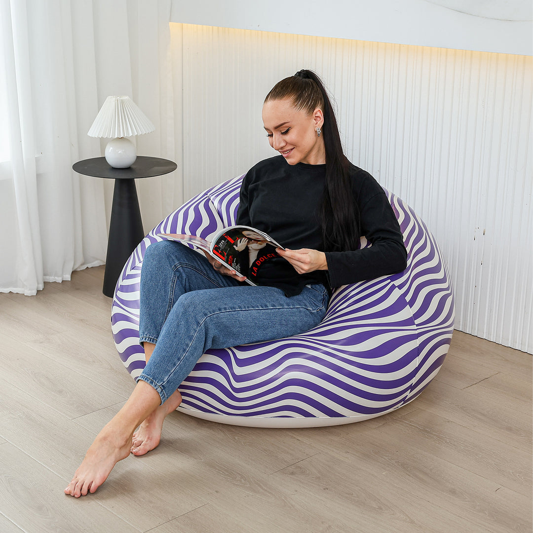 Kvinnelig ergonomisk sitteplass med fargerik design Luvikno
