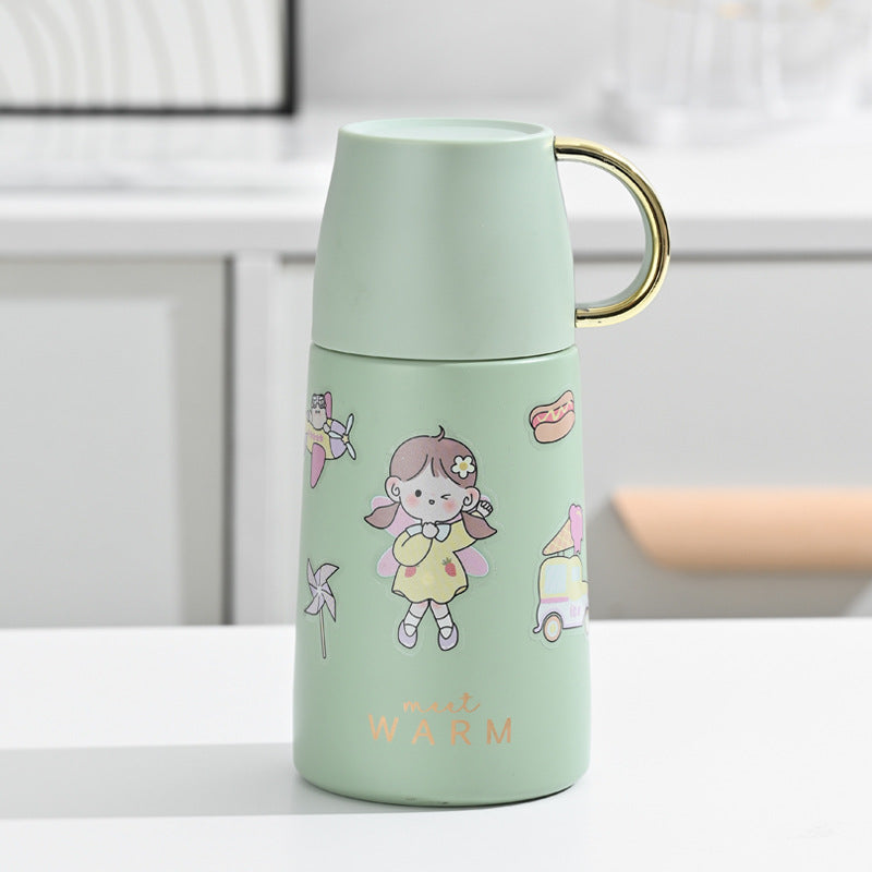 Dame Isolasjonskanne med fargerik motivdesign Luvikno