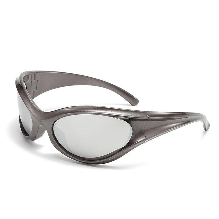 Dame sporty solbriller med aerodynamisk design og UV-beskyttelse Luvikno