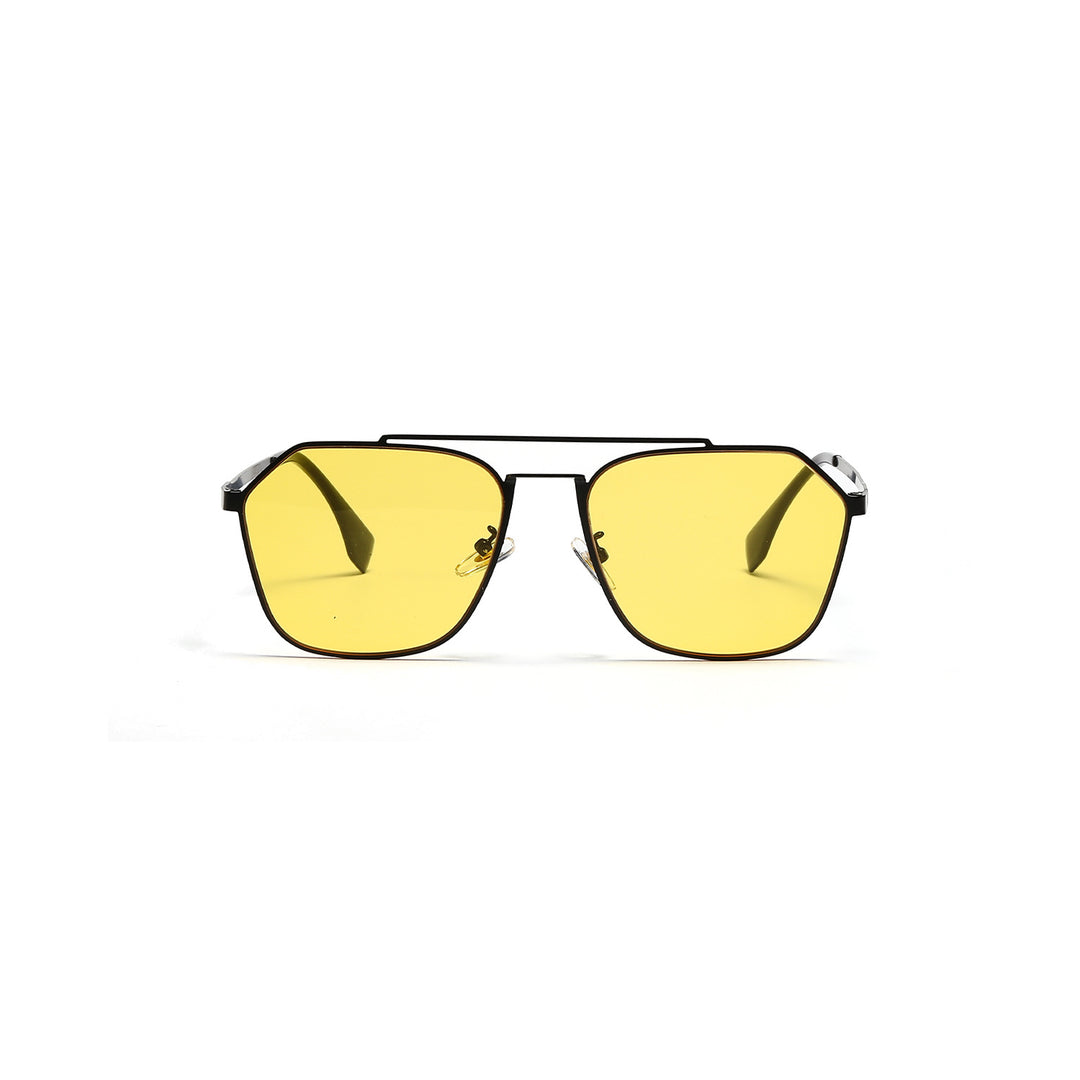 Dame modische åttkant solbrille med UV-beskyttelse Luvikno