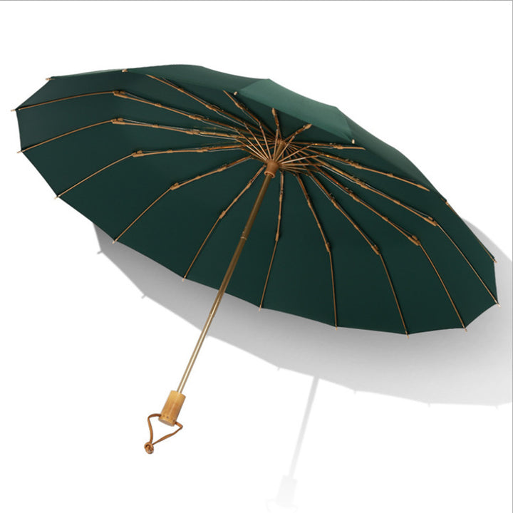 Dame sammenleggbart paraply med elegant design Luvikno