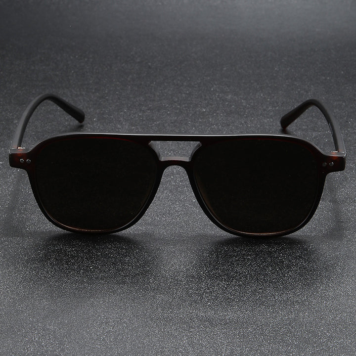 Dame designer solbrille med trendy havskilpadde ramme og UV-beskyttelse Luvikno