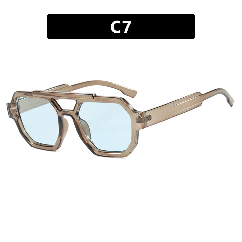 Dame oversized solbrille i maskulin design Luvikno