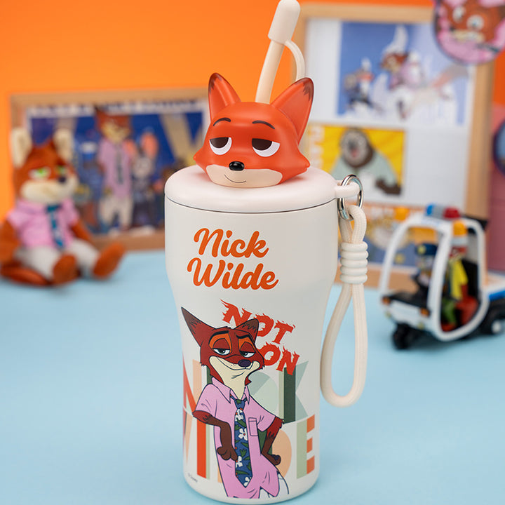 Dame drikkekopp med interaktiv Stitch-lokk Luvikno