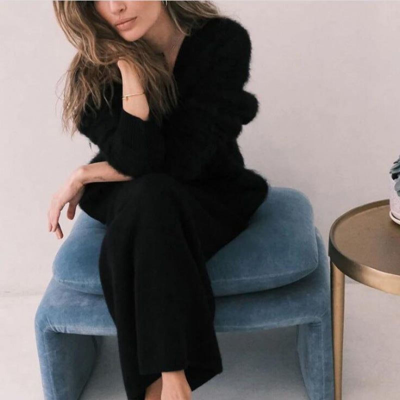 Luvik | Dammyk Soft Mohair-strikk cardigan