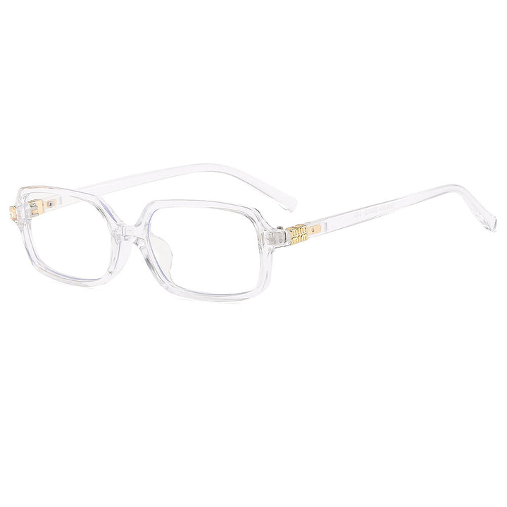 Dame moteriktig solbrille med elegant plastramme og originalt design Luvikno