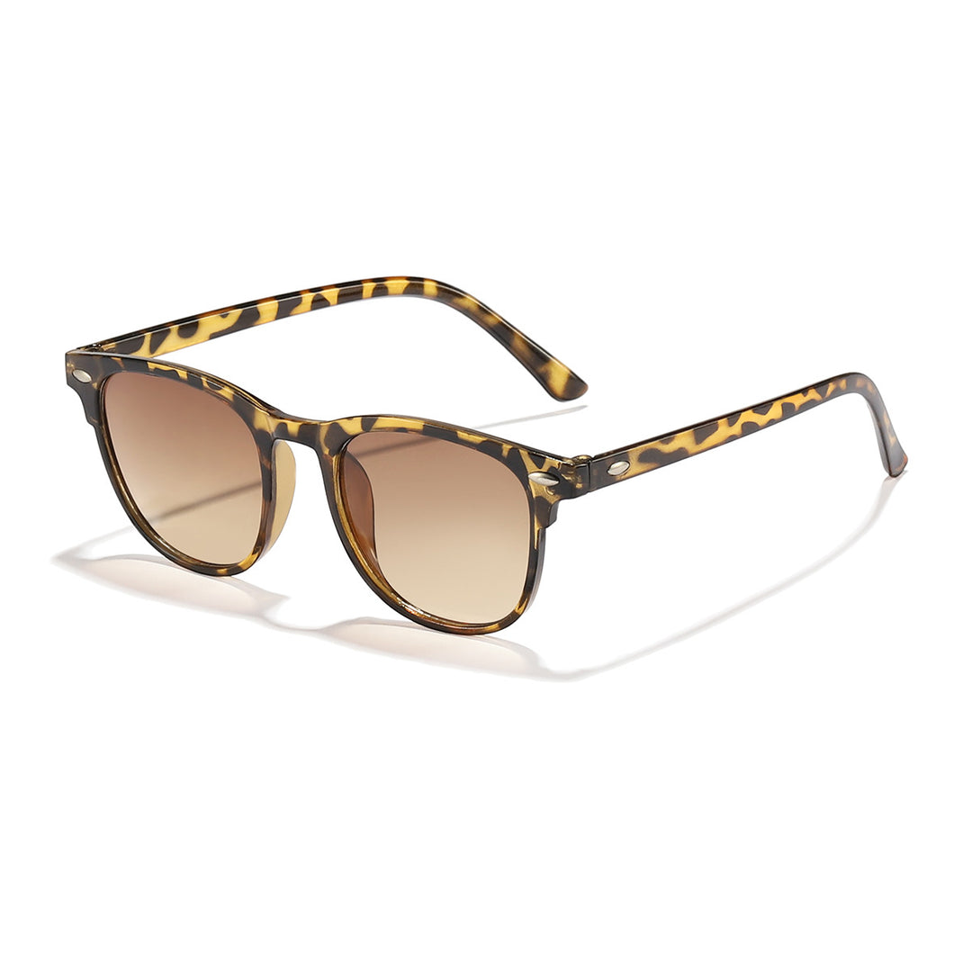 Dame trendy Gjennomsiktig Solbrille Luvikno