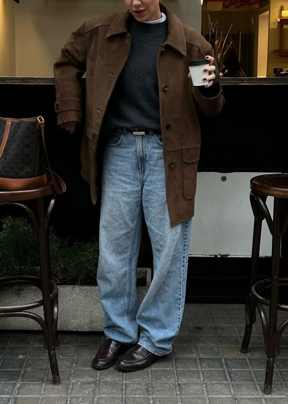 Luvik | Nahka Napitettava Takki