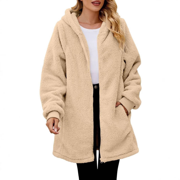 Luvik | Dame Komfortabel Fleece-Jakke med Lang Jakke