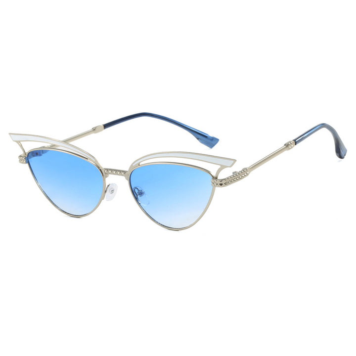 Dame Cat-Eye Briller med filigran designelement Luvikno
