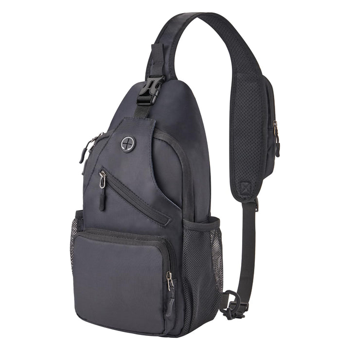 Unisex Sling Backpack med flere rom og ergonomisk design Luvikno
