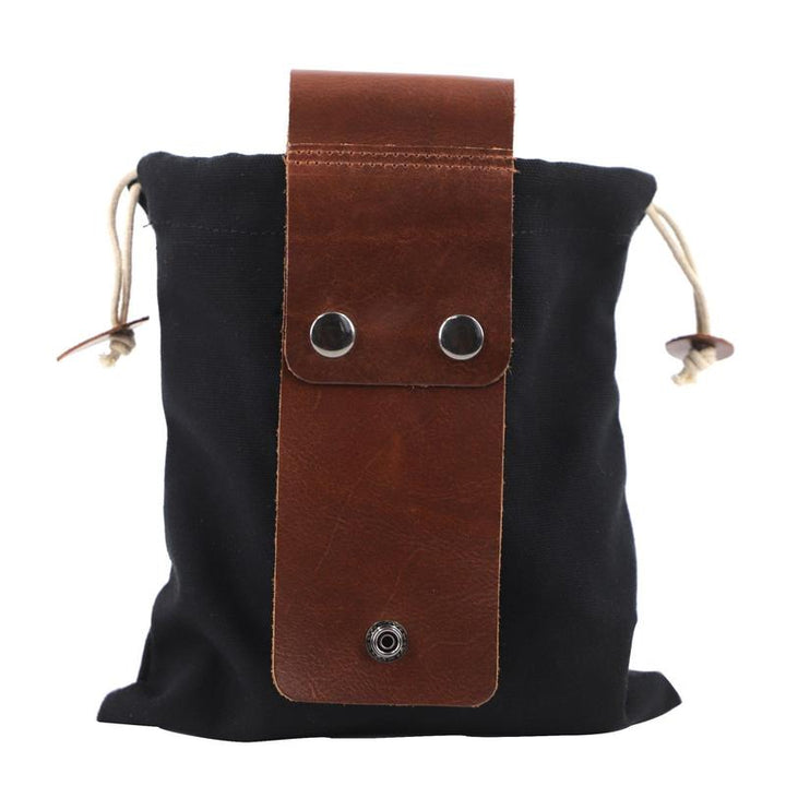Dimoohome™ Lærrete og kanvas bushcraft bag | Luvikno