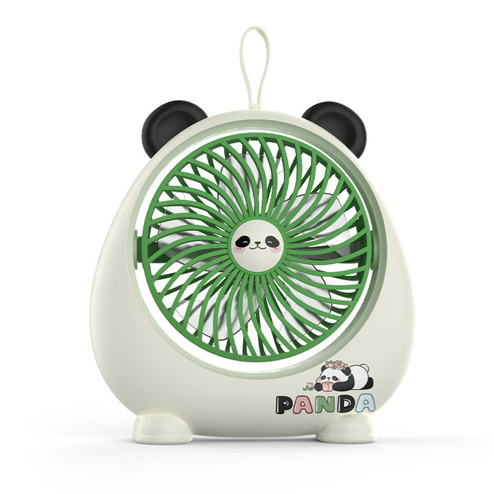 Kvinnes bærbare mini vifte i søtt panda design Skanto
