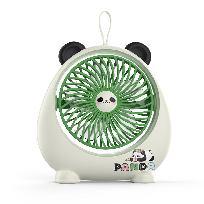 Dame Bærbar Håndvifte i Panda-design Luvikno