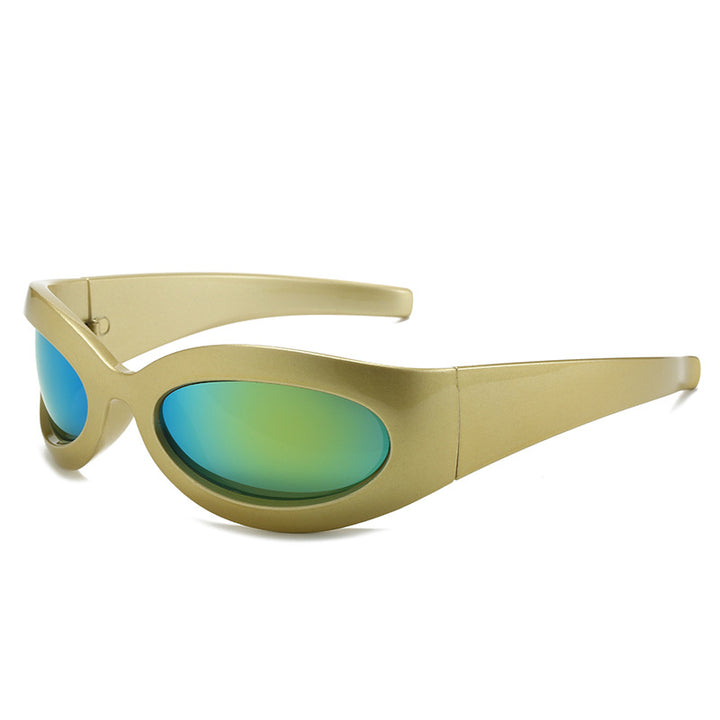 Dame trendy sportsbriller med aerodynamisk design Luvikno
