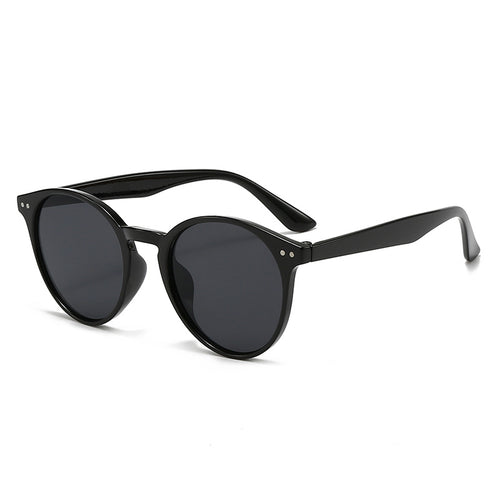 Dame Cat-Eye solbriller med transparent ramme Luvikno