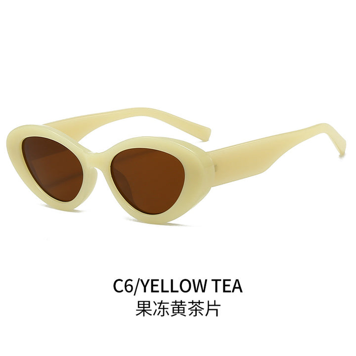 Damer Elegant solbrille i mondéne design Luvikno