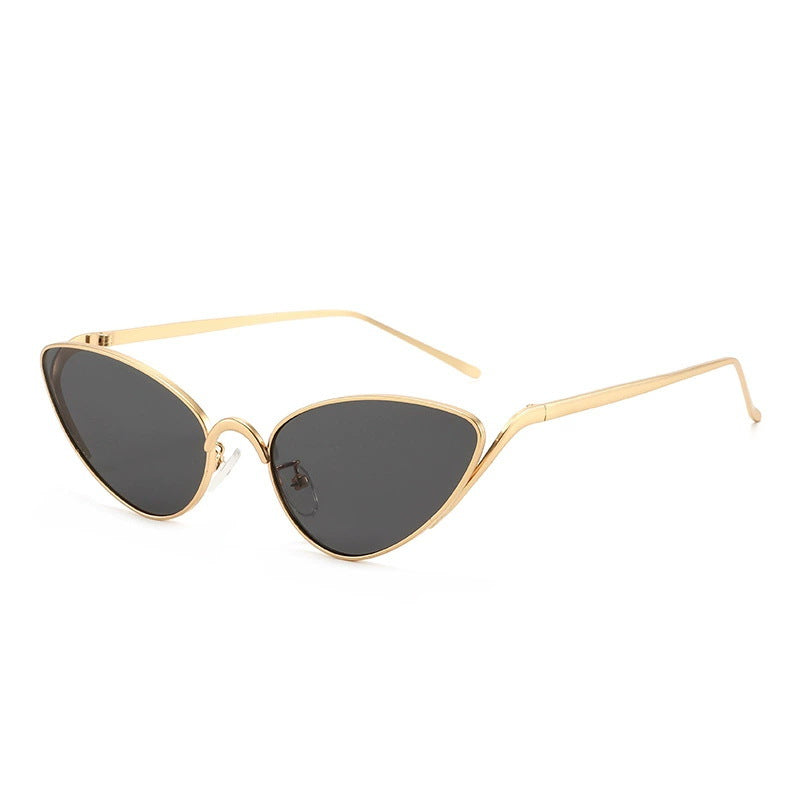 Dame Cat-Eye solbriller i elegant design Luvikno