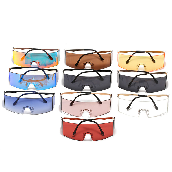 Damer Futuristisk Sportsolbrille Luvikno