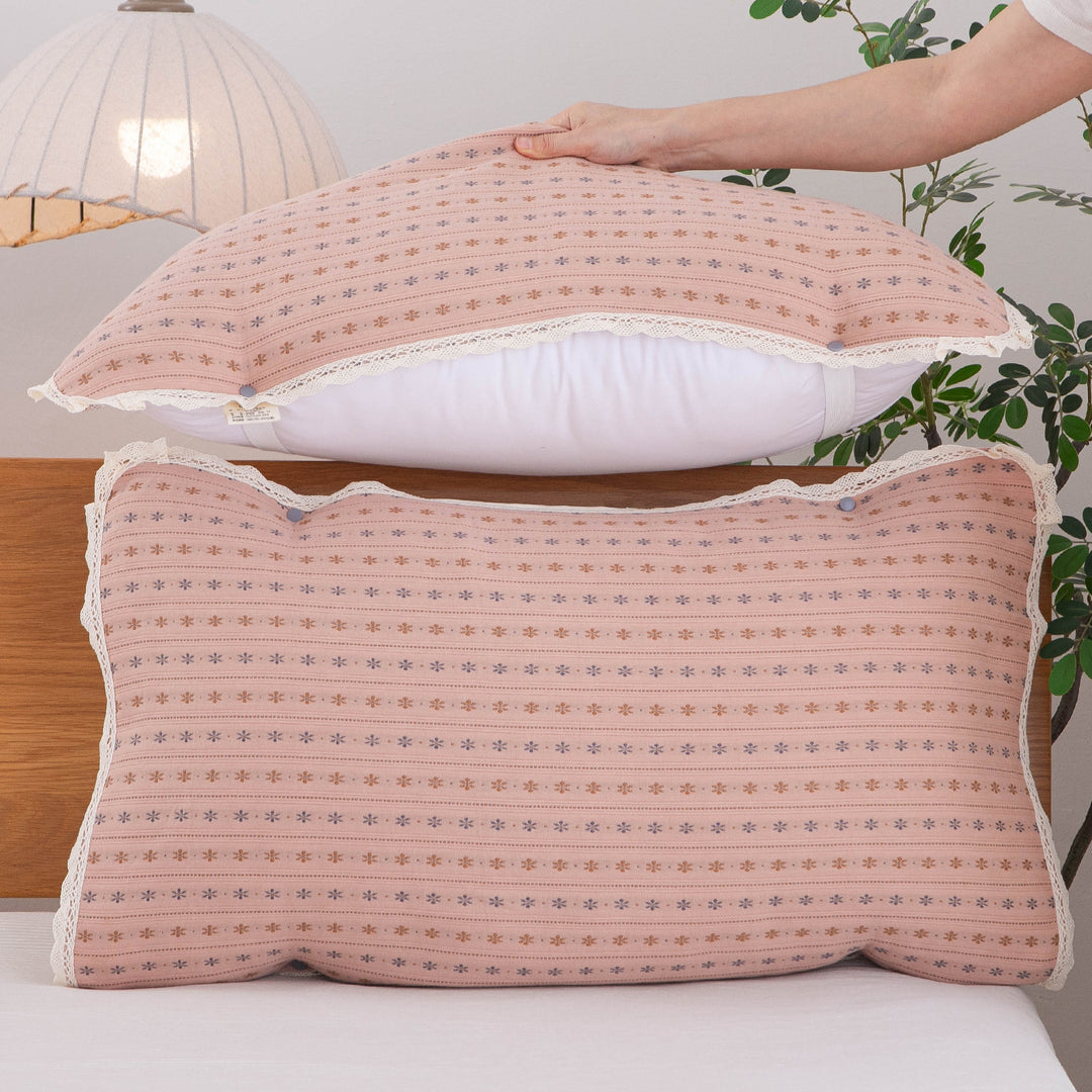 Dame ergonomisk pute med avtakbart trekk Luvikno