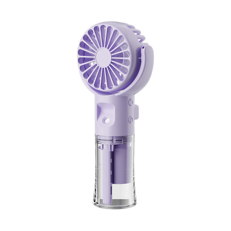 Dame bærbar Mini Vifte med Vanntåke Luvikno