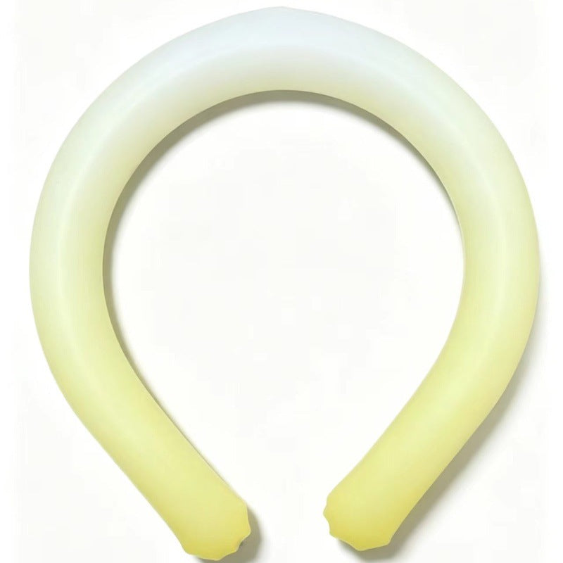 Damer nan fleksibelt LED-halslys laget av silikon for handsfritt lesing og sport Luvikno
