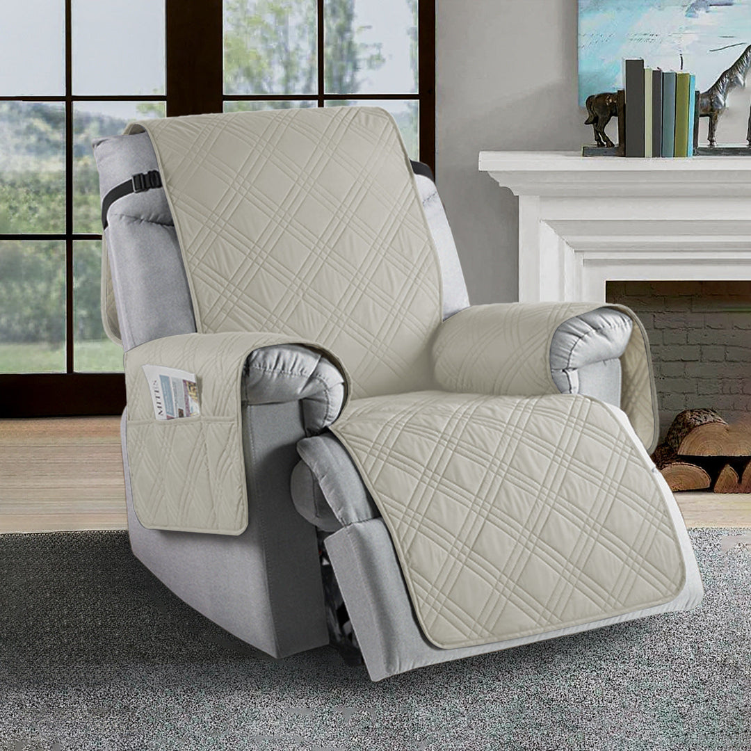 Luvikno | Vanntett Recliner Trekk | Slitesterk Mikrofiber, Flekkresistent & Universell Passform for Hjemmets Beskyttelse
