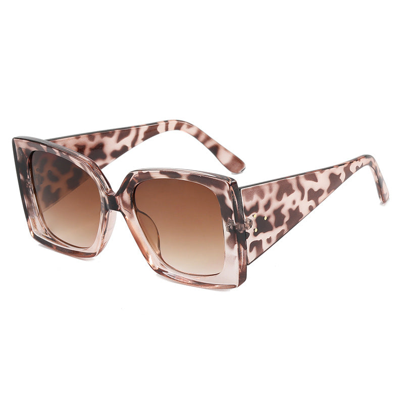 Dame Overdimensjonert Leo-solbrille Luvikno