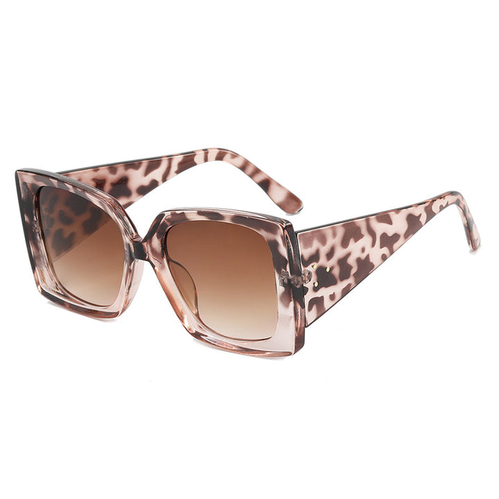 Dame Overdimensjonert Leo-solbrille Luvikno
