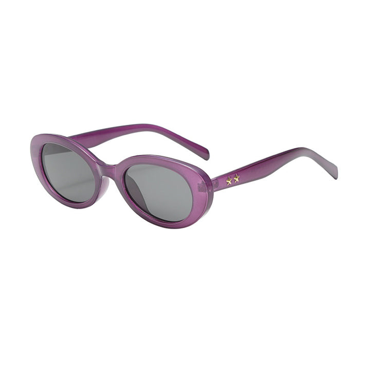 Dame solbriller i elegant vintage-stil med UV-beskyttelse Luvikno