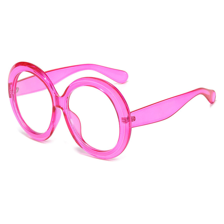 Dame moteriktig solbrille med stor ramme og UV-beskyttelse Luvikno