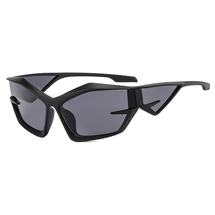 Dame sporty solbriller i dynamisk design Luvikno