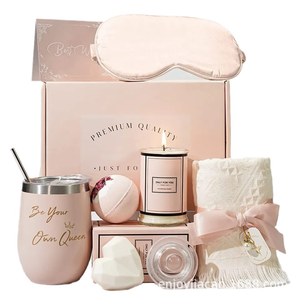 BloomBath – Luxe Badegave Sett for Avslapning Luvikno