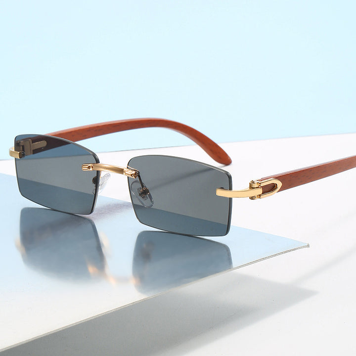 Dame høy kvalitets solbrille med elegant tresystem Luvikno