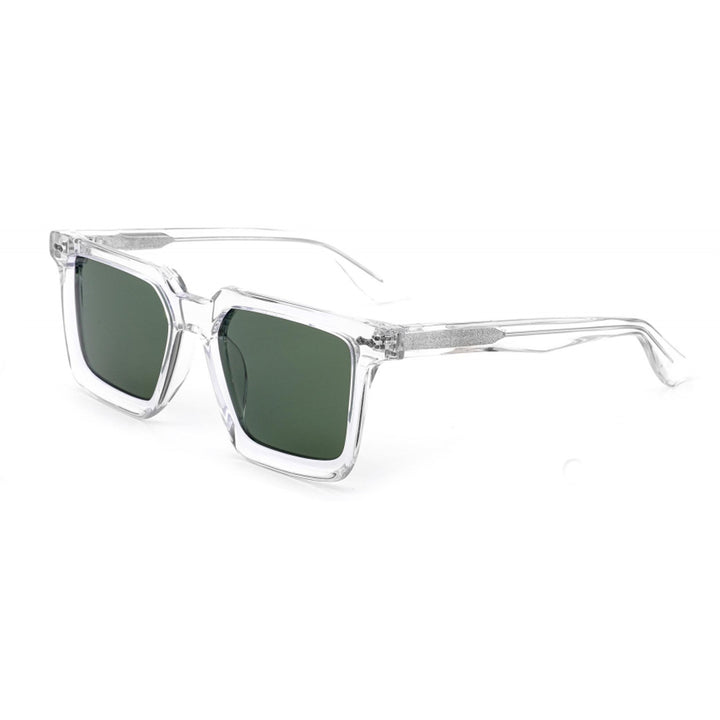 Dame moteriktig solbrille i markant kvadratstil Luvikno