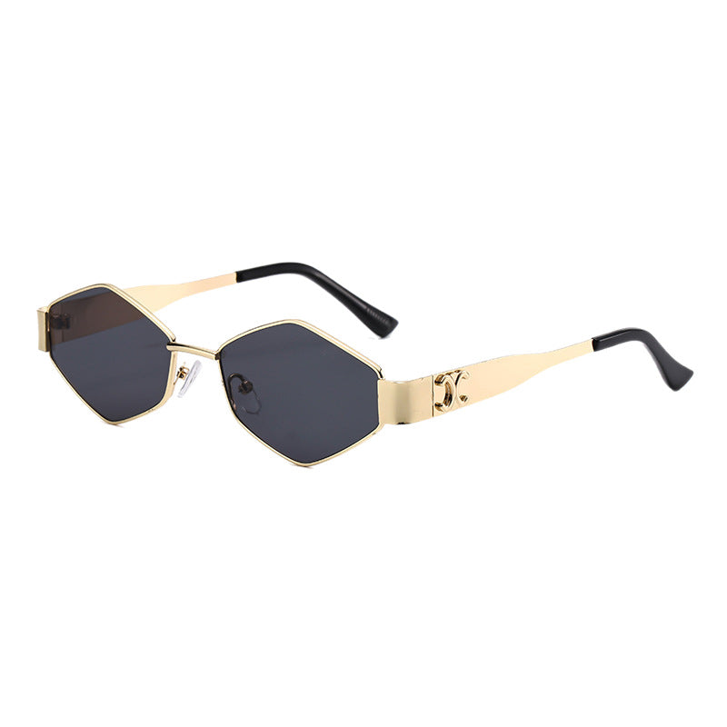 Damer geometrisk Cat-Eye solbriller Luvikno