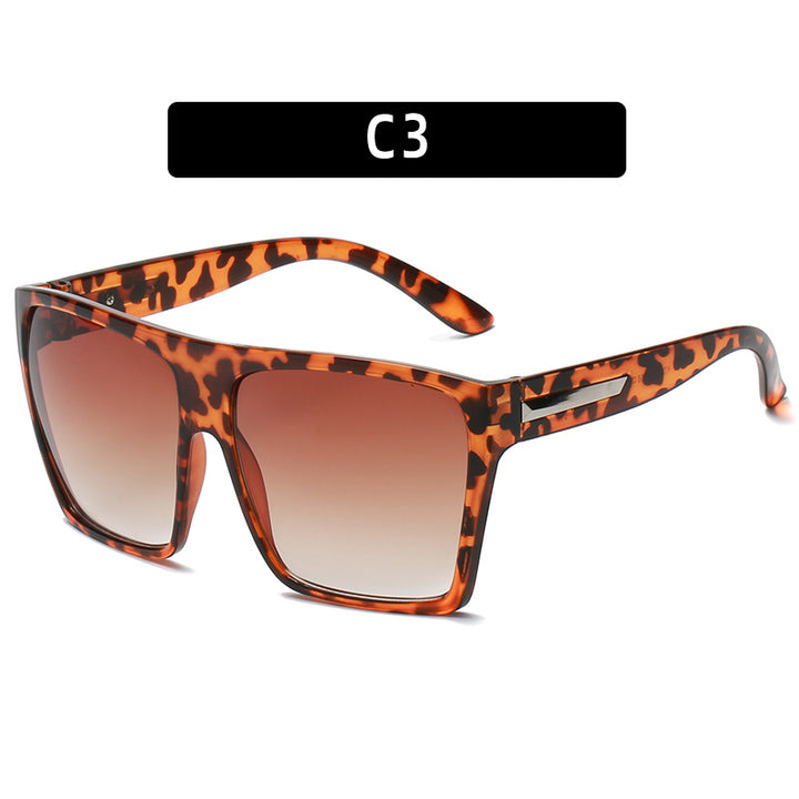 Dame firkantet solbrille med moderne design og UV-beskyttelse Luvikno