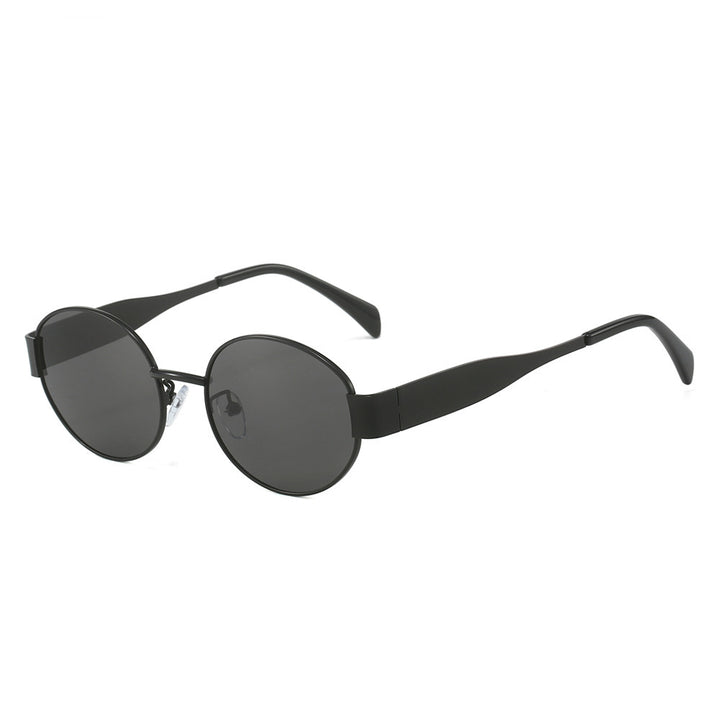 Damen Motedes Solbrille med unikt design Luvikno