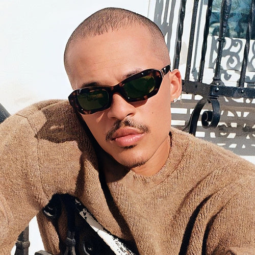 Dame Motemer Solbrille med markant design og UV-beskyttelse Luvikno